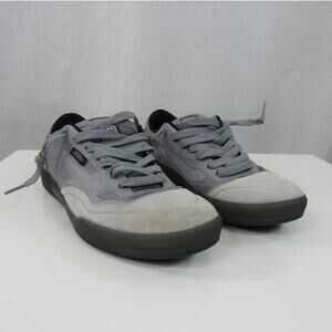 Men's Vans Ave Pro Skate Sneakers Reflective Gray Size 6.5 Suede Grey